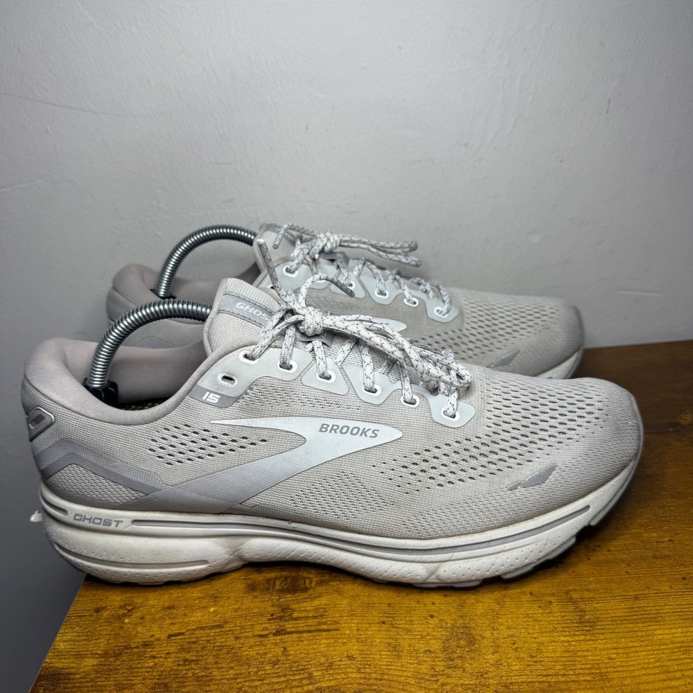 Brooks Ghost 15 Running Shoes Women Size 12 Grey 1203801B020